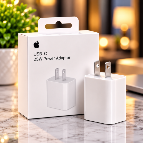 Apple 25W USB-C Fast Charging Adapter (2-Pin)